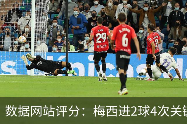 数据网站评分：梅西进2球4次关键传球 全场最高分